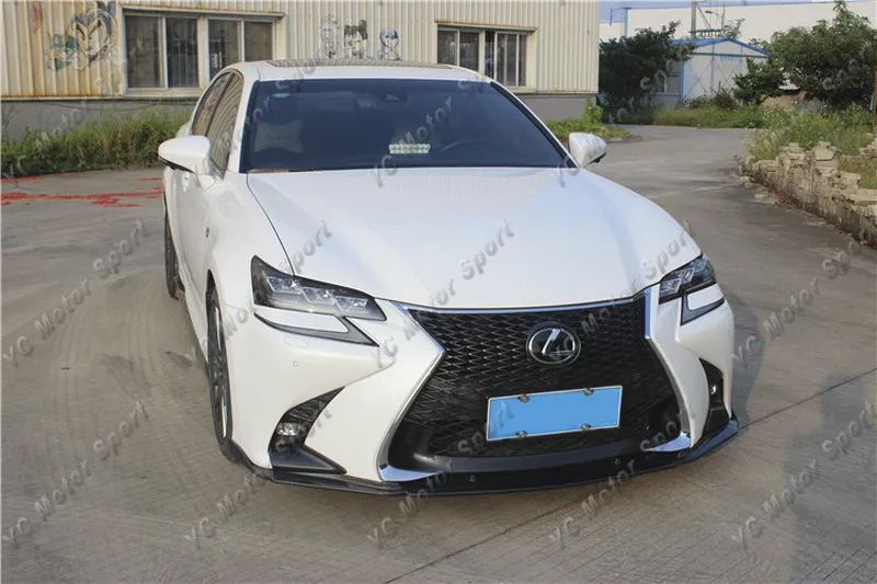 2016-2018 Lexus GS F Sport AIMGAIN Style Front Lip CF (112)_