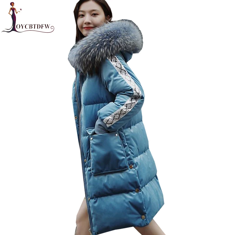 Winter Women Outerwear High Quality Long parkas 2018 New Elegant Big fur collar Hooded Coats Loose Warm Women Down Jacket X777
Winter Women Outerwear High Quality Long parkas 2018 New Elegant Big fur collar Hooded Coats Loose Warm Women Down Jacket X777