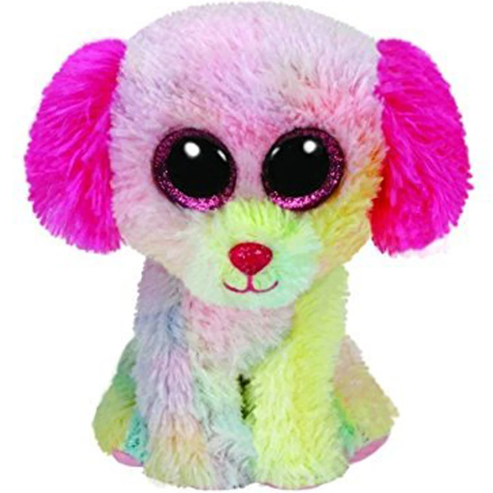 Pyoopeo Ty Beanie Boos 6" 15cm Lovesy the Dog Plush Regular Soft Big-eyed Stuffed Animal Collectible Puppy Doll Toy with Tag
Pyoopeo Ty Beanie Boos 6" 15cm Lovesy the Dog Plush Regular Soft Big-eyed Stuffed Animal Collectible Puppy Doll Toy with Tag