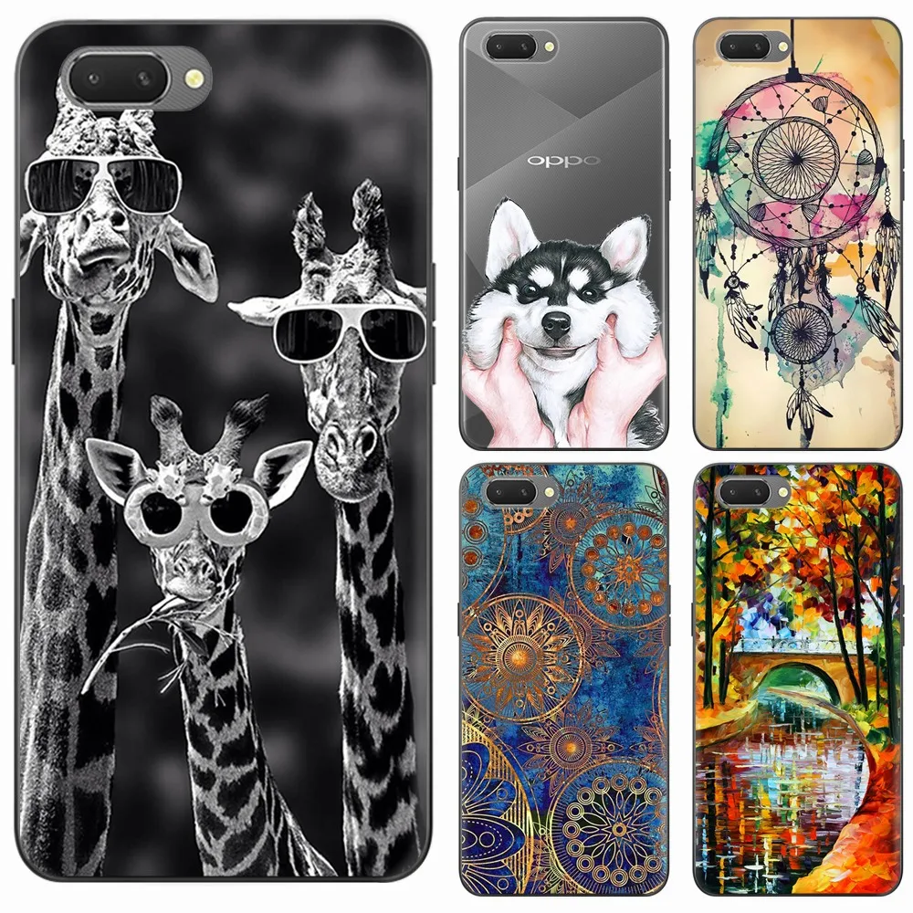 Colorful Soft Phone Case For OPPO A5 6.2-inch High Quality Painted TPU Silicone Skin Back Cover
Colorful Soft Phone Case For OPPO A5 6.2-inch High Quality Painted TPU Silicone Skin Back Cover