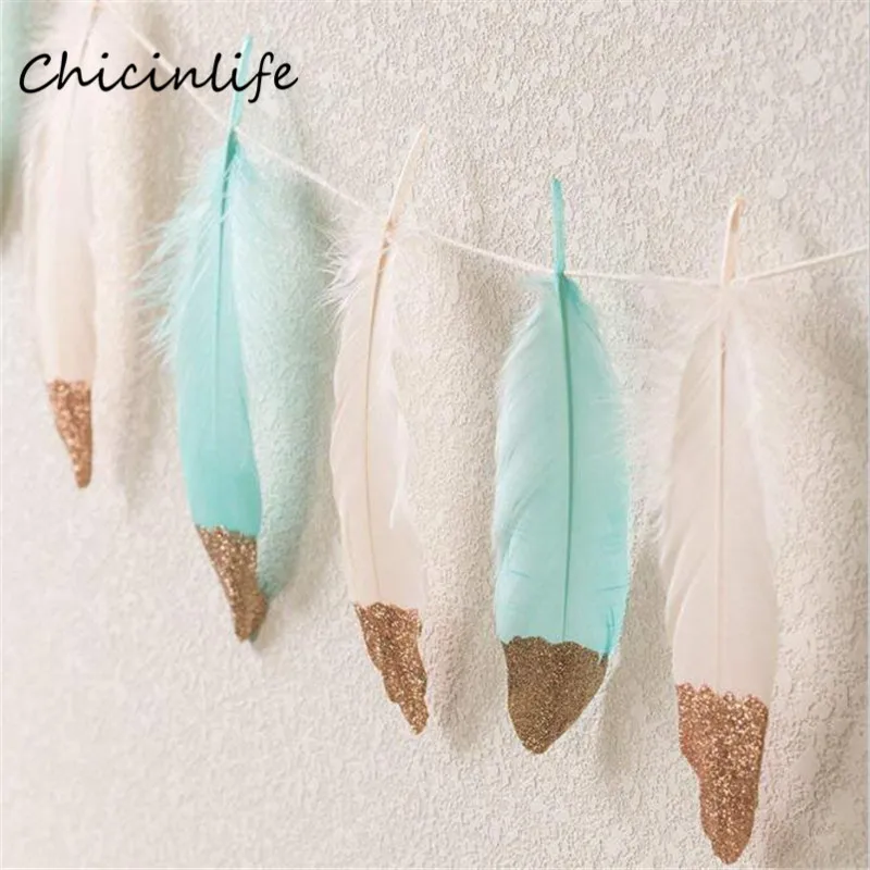 Chicinlife White Pink Glitter Feather Garland Banner Wedding Birthday Home Hanging Decoration
Chicinlife White Pink Glitter Feather Garland Banner Wedding Birthday Home Hanging Decoration