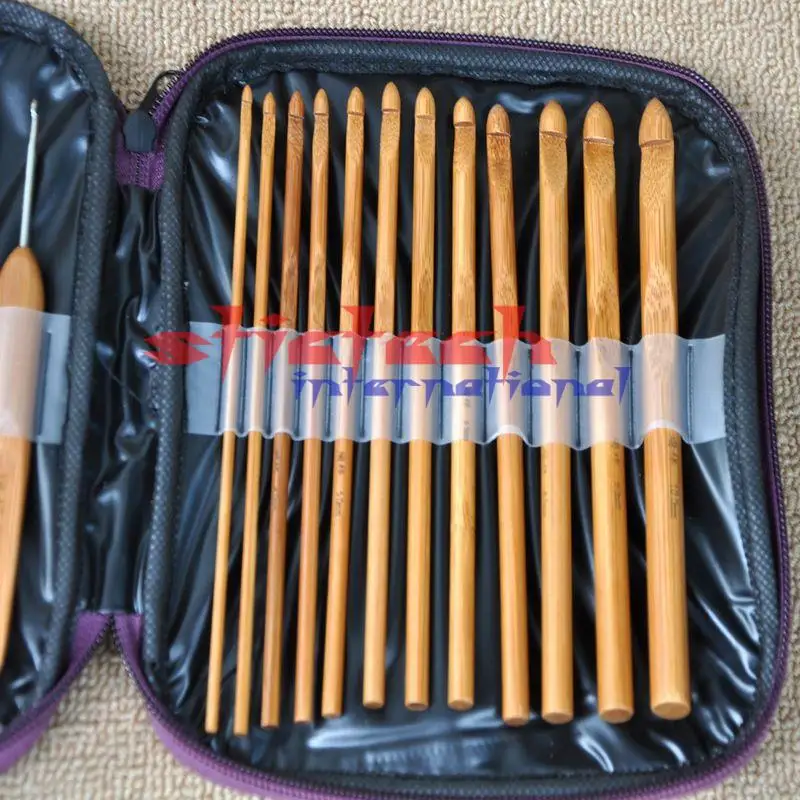 by dhl or ems 50set 20pcs in 1 set Bamboo Crochet Hooks Knitting Weave Needles Set with Case Free Shipping
by dhl or ems 50set 20pcs in 1 set Bamboo Crochet Hooks Knitting Weave Needles Set with Case Free Shipping