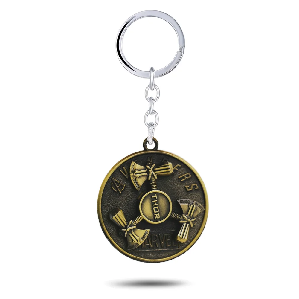 The Avengers Rotating Thor Keychain Metal Stormbreaker Keyrings Chaveiro Car Pendant Key Chain Movie Jewelry Key Ring
The Avengers Rotating Thor Keychain Metal Stormbreaker Keyrings Chaveiro Car Pendant Key Chain Movie Jewelry Key Ring