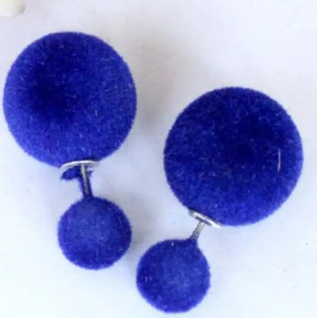 Charmcci new velvet two ball Earring Hiphop Double side Stud Earring Korea two Face Way Party Date pendientes Jewelry For Women
Charmcci new velvet two ball Earring Hiphop Double side Stud Earring Korea two Face Way Party Date pendientes Jewelry For Women