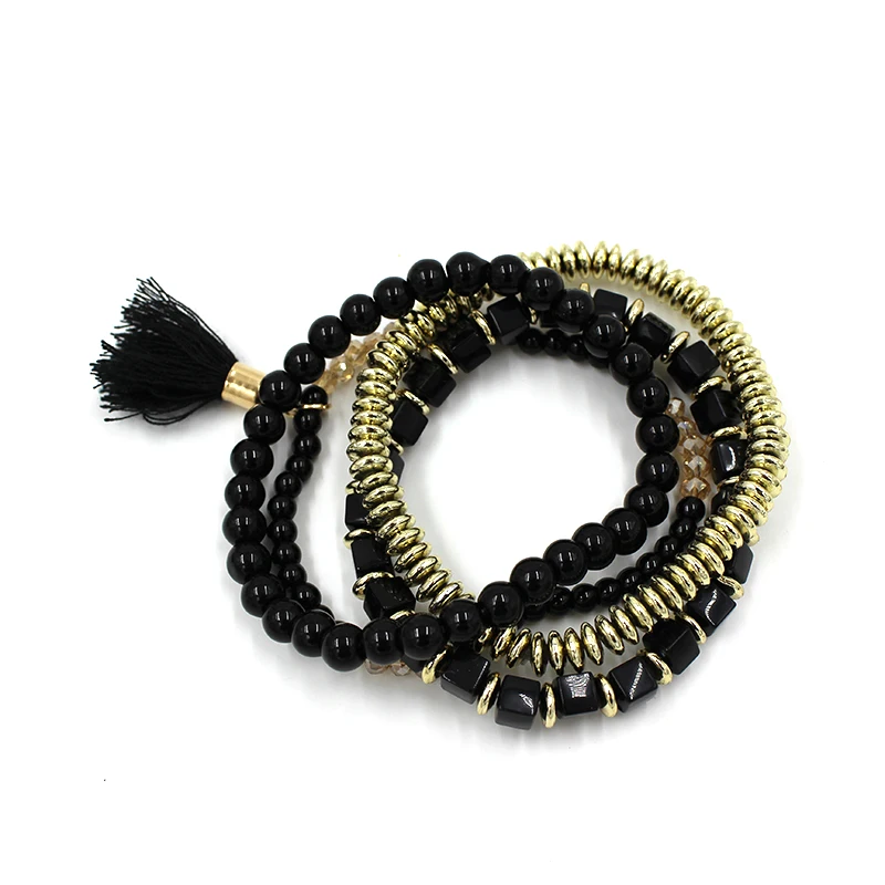 Hot Sale Personalized Bohemian Ethnic Style Multilayer Beaded Tassel Elastic Charm Bracelets cuir Jewelry for Women Men
Hot Sale Personalized Bohemian Ethnic Style Multilayer Beaded Tassel Elastic Charm Bracelets cuir Jewelry for Women Men