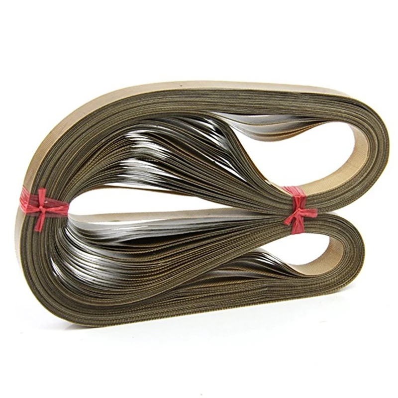 50pcs/lot 750*15*0.2mm High Temper PTFE Teflons Belt For FR900 Sealing Machine Bands Film Bag Sealer Strip
50pcs/lot 750*15*0.2mm High Temper PTFE Teflons Belt For FR900 Sealing Machine Bands Film Bag Sealer Strip