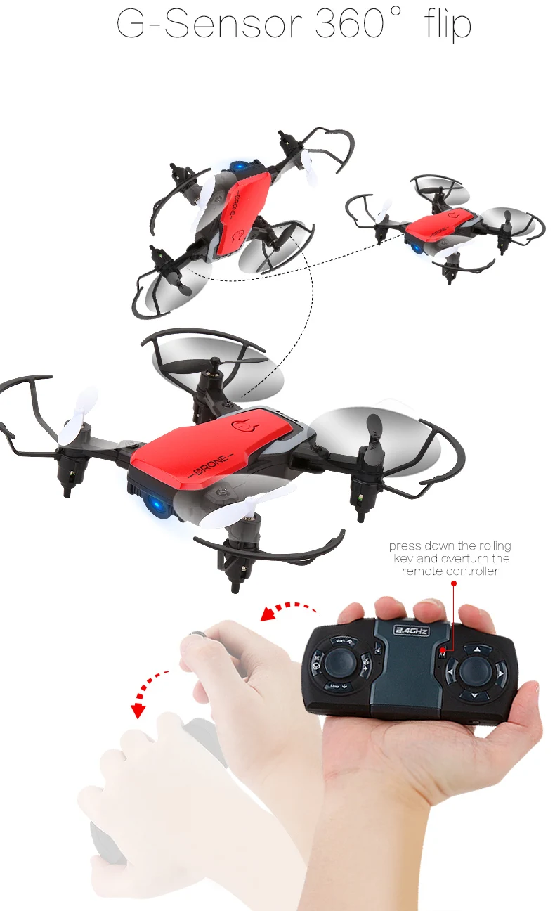 Fashion Mini Foldable RC Drone WiFi Altitude Hold Headless Mode Quadcopter Helicopter Phone Control Folding UFO Aircraft
Fashion Mini Foldable RC Drone WiFi Altitude Hold Headless Mode Quadcopter Helicopter Phone Control Folding UFO Aircraft