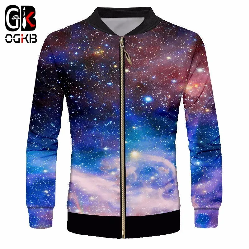 OGKB Men's Casual Jackets New Fashion Prin Galaxy Space 3d Jacket Starry Star Coats Regular Slim Fit Outwear For Male Wholesale
OGKB Men's Casual Jackets New Fashion Prin Galaxy Space 3d Jacket Starry Star Coats Regular Slim Fit Outwear For Male Wholesale