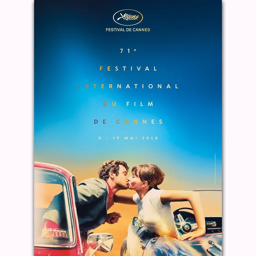 FX035 Cannes Film Festival 2018 International Event Classic Love Poster Art Silk Light Canvas Modern Home Room Wall Print Decor