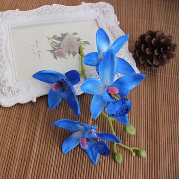 10PCS,Dia.8.5CM/Head,4Heads Silk Vanda Butterfly Orchid Artificial Flowers With Stems Of Length/19CM,Orchids Wedding Decorations
10PCS,Dia.8.5CM/Head,4Heads Silk Vanda Butterfly Orchid Artificial Flowers With Stems Of Length/19CM,Orchids Wedding Decorations
