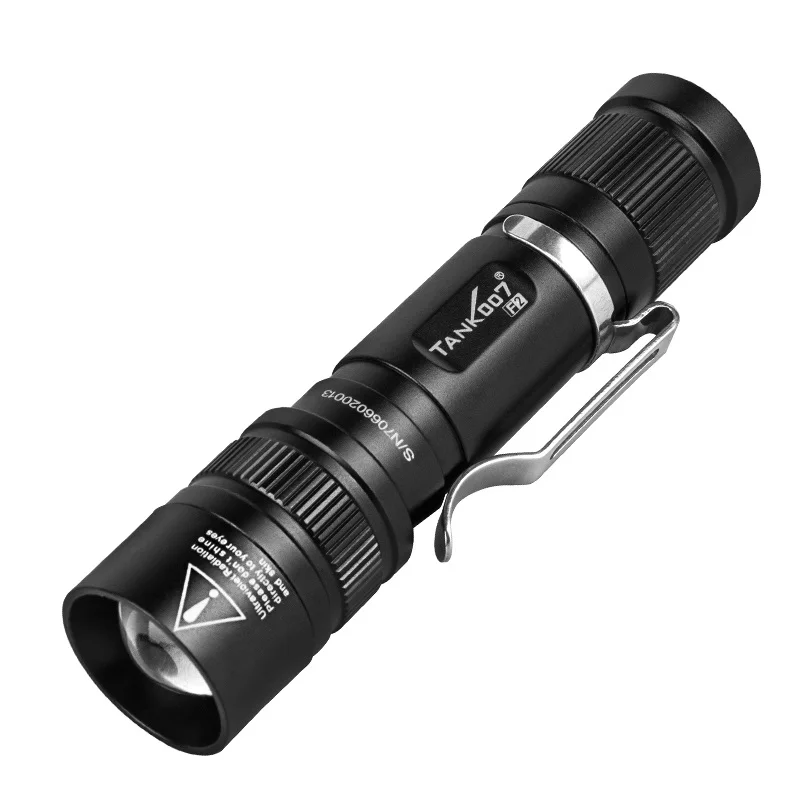 TANK007 Double Led F2 Light Waterproof Clip Penlight Flourescence Detector Zoom Ultraviolet Rechargeable UV Led Flashlight
TANK007 Double Led F2 Light Waterproof Clip Penlight Flourescence Detector Zoom Ultraviolet Rechargeable UV Led Flashlight