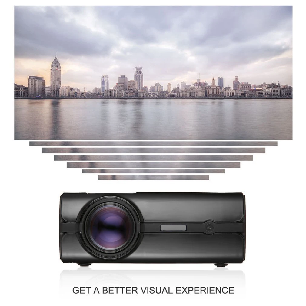 BL45 LED Beamer Multifunctional Home Video Projector Portable Multimedia Player Digital Projector EU Plug Meeting System Ship DE
BL45 LED Beamer Multifunctional Home Video Projector Portable Multimedia Player Digital Projector EU Plug Meeting System Ship DE