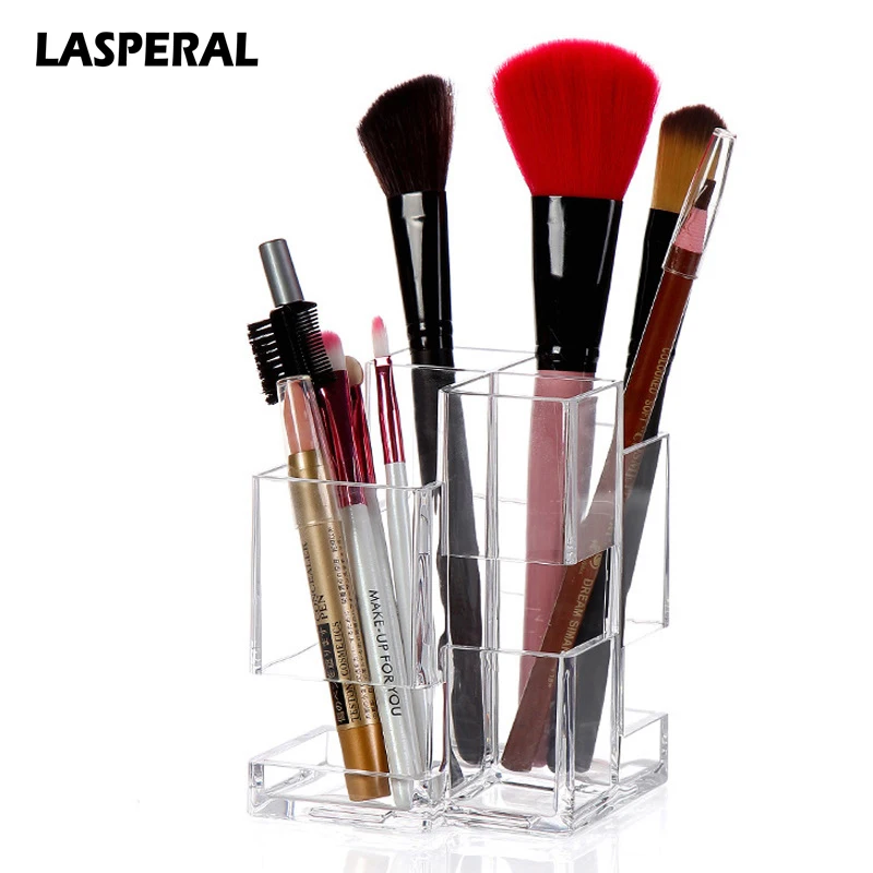 LASPERAL Brush Holder Cosmetic Storage Display Box Case Stand Rack Pen Holder Clear Acrylic Women Cosmetic Makeup Organizer
LASPERAL Brush Holder Cosmetic Storage Display Box Case Stand Rack Pen Holder Clear Acrylic Women Cosmetic Makeup Organizer