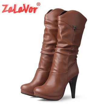 ZALAVOR Plus 32-46 Women Half Short Boots Winter High Heels Casual Office Platform Shoes Women Casual Keep Warm Fur Footwear
ZALAVOR Plus 32-46 Women Half Short Boots Winter High Heels Casual Office Platform Shoes Women Casual Keep Warm Fur Footwear