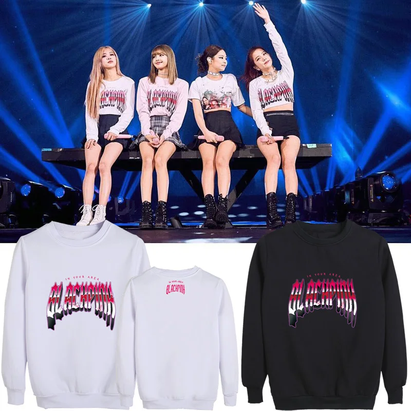 2019 Blackpink New Pullover Loose Korean Version of The pullover Women's Round Neck Velvet Spring and Autumn Women's Clothing
2019 Blackpink New Pullover Loose Korean Version of The pullover Women's Round Neck Velvet Spring and Autumn Women's Clothing