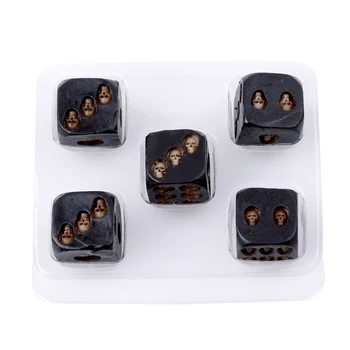 Gambling Skull Dice Funny Gags Skull Dice Toys Festival Party Funny Table Games Decorative Classic/Kids/Adult Toy
Gambling Skull Dice Funny Gags Skull Dice Toys Festival Party Funny Table Games Decorative Classic/Kids/Adult Toy