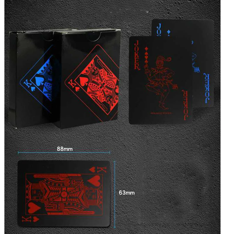 juego de cartas negras