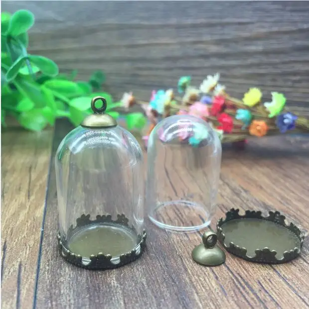 20sets/lot 30*20mm tube glass globe 20mm crown base 8mm cap set glass bottle vial pendant jewelry findings necklace pendant
20sets/lot 30*20mm tube glass globe 20mm crown base 8mm cap set glass bottle vial pendant jewelry findings necklace pendant