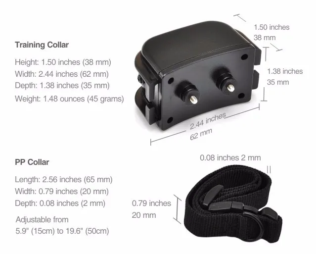 7th Dog Training Collar PET998DRB