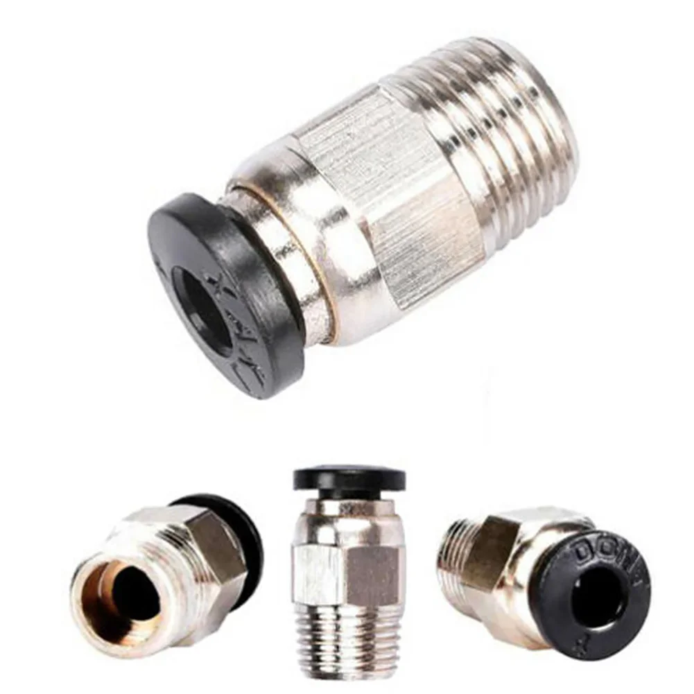 Pneumatic Connector PC4-01 Quick Connector for V6 V5 J-head Bowden OD 4mm PTFE Tube Quick Connector 3D Printer Parts
Pneumatic Connector PC4-01 Quick Connector for V6 V5 J-head Bowden OD 4mm PTFE Tube Quick Connector 3D Printer Parts
