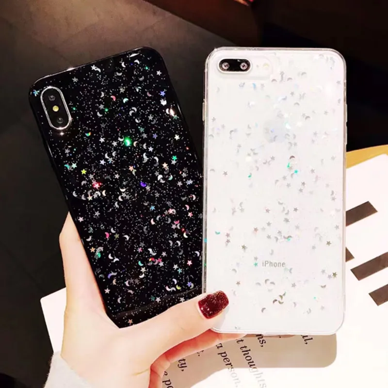 Fashion Clear Glitter Bling Powder Star Case For Huawei P20 Mate 20 Pro Soft Back Protect Cover For Huawei Nova 4 3 3i Honor 8X
Fashion Clear Glitter Bling Powder Star Case For Huawei P20 Mate 20 Pro Soft Back Protect Cover For Huawei Nova 4 3 3i Honor 8X