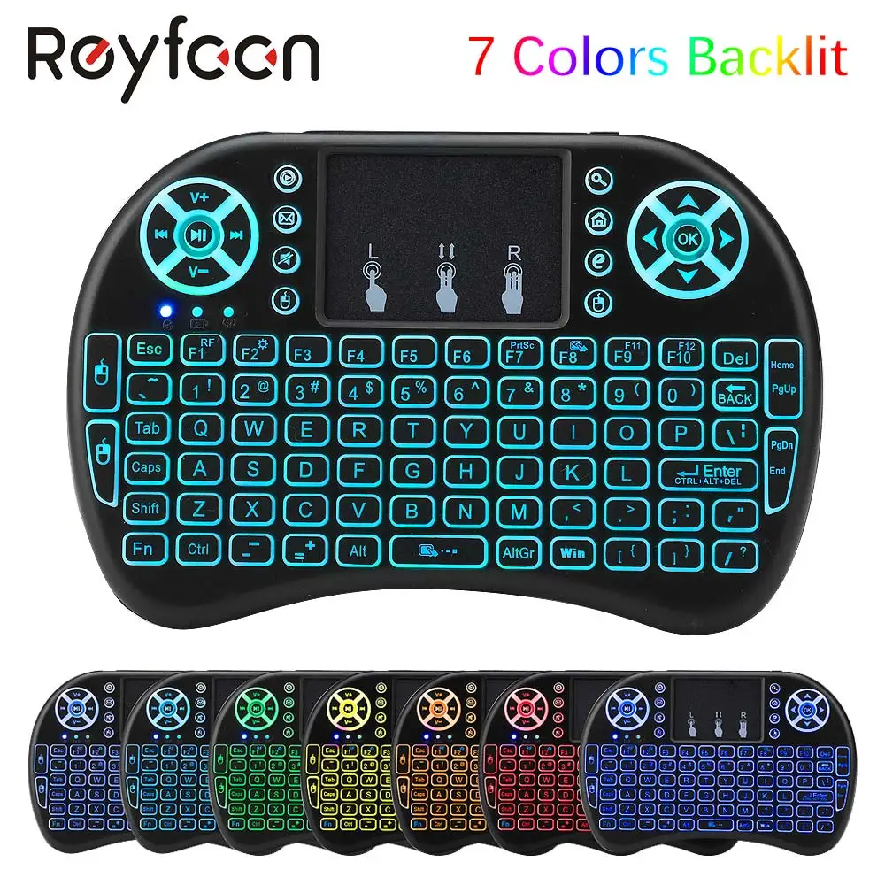 i8 mini keyboard Lithium Battery Chargeable English Version Air Mouse Multi-Media Remote Control Handheld for Android TV BOX PC
i8 mini keyboard Lithium Battery Chargeable English Version Air Mouse Multi-Media Remote Control Handheld for Android TV BOX PC