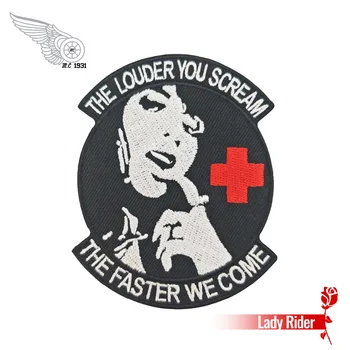 Nurse Mini front jacket vest patch clothing decoration cool biker motorcycle mini patches DIY logo
Nurse Mini front jacket vest patch clothing decoration cool biker motorcycle mini patches DIY logo