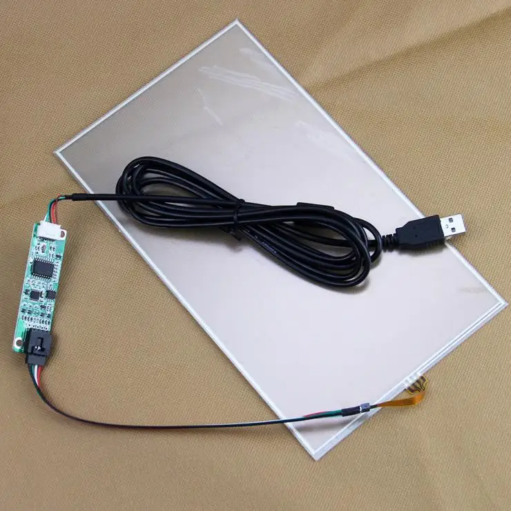 10.1" 10.3" 235*135mm 235mm*136mm 4wire Resistive Touch Screen Panel Digitizer Glass 227*130mm With USB Controller
10.1" 10.3" 235*135mm 235mm*136mm 4wire Resistive Touch Screen Panel Digitizer Glass 227*130mm With USB Controller