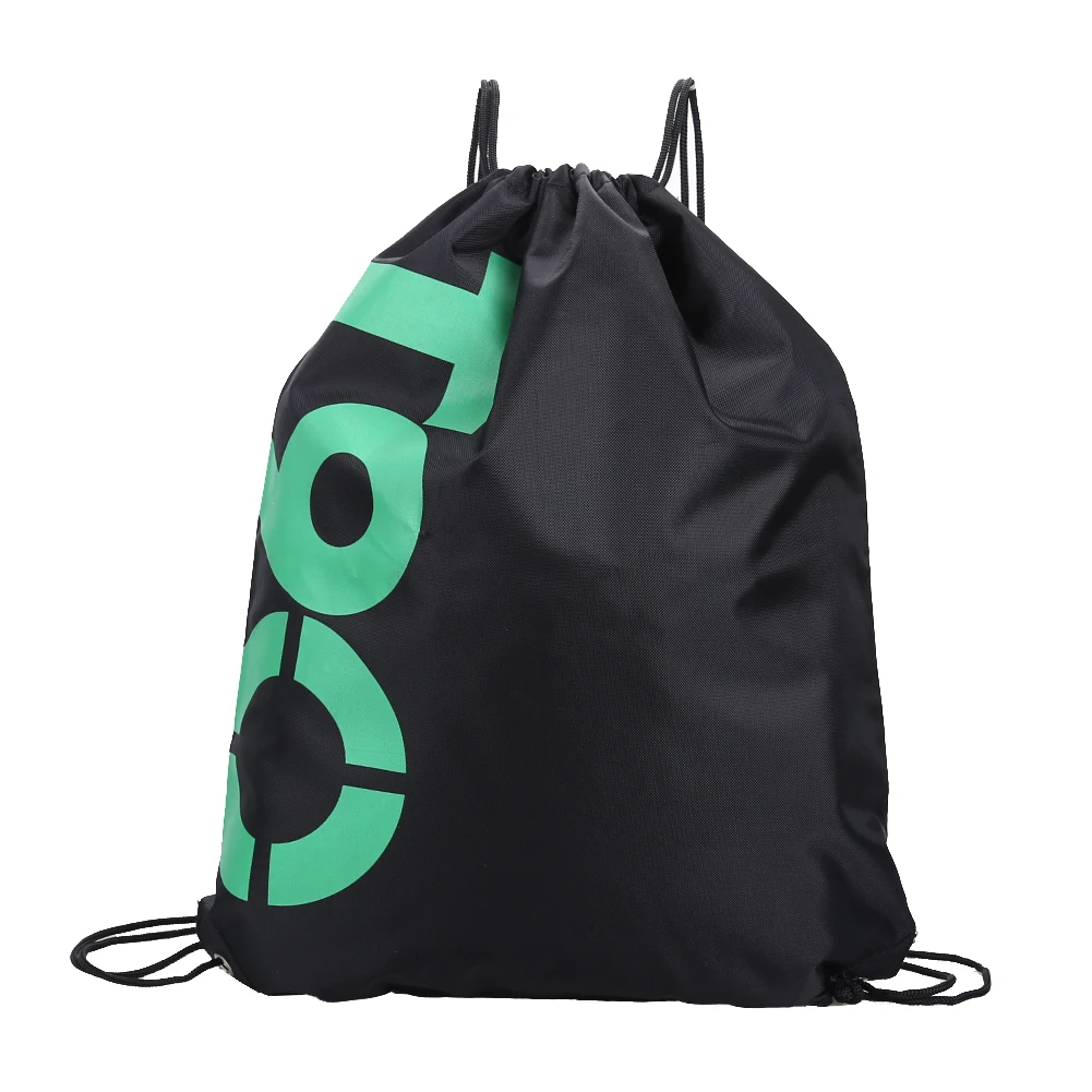 Водонепроницаемый рюкзак для плавания ранец на шнурке двухслойная Спортивная