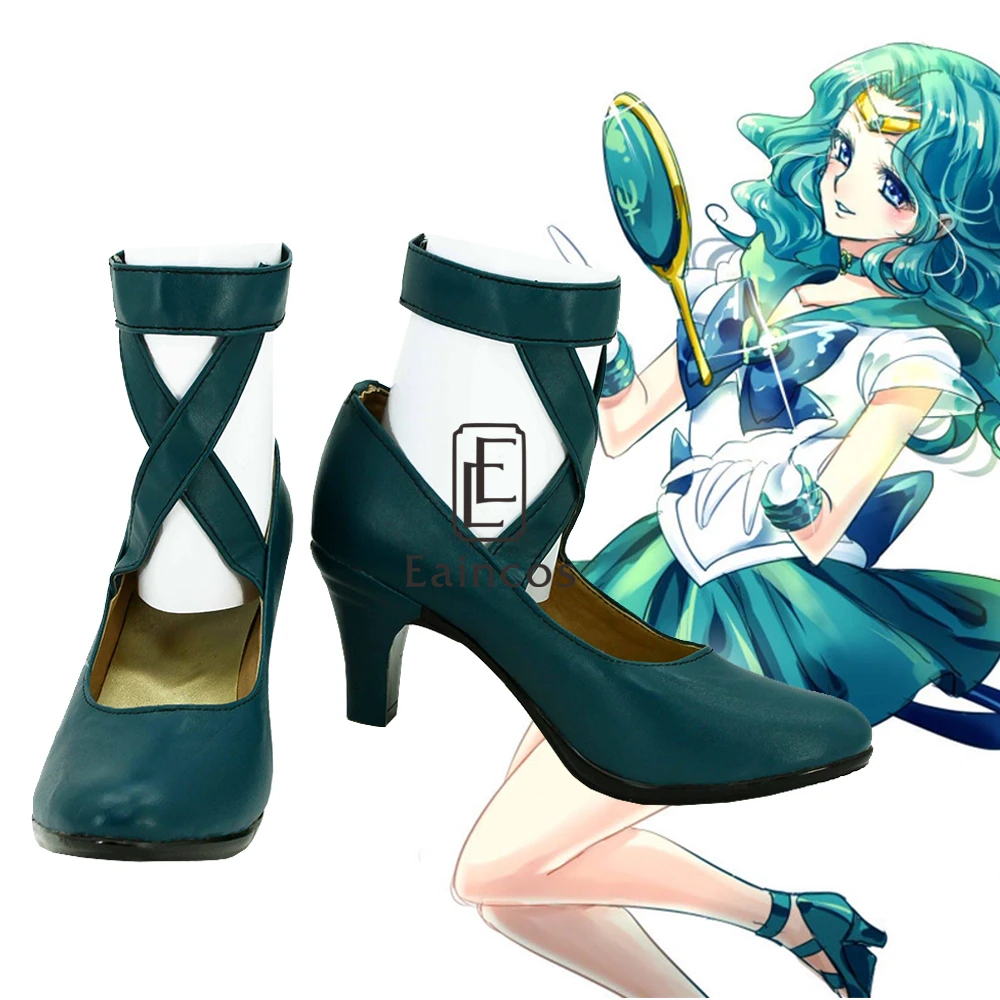 Anime Salior Moon Sailor Neptune/Kaiou Michiru Cosplay Shoes Girls High-heeled Shoes Sailormoon Cos Custom Made
Anime Salior Moon Sailor Neptune/Kaiou Michiru Cosplay Shoes Girls High-heeled Shoes Sailormoon Cos Custom Made