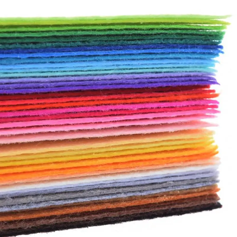 Non Woven Fabric 1mm Thickness Polyester Felt Of Home Decoration Pattern Bundle For Sewing Dolls Crafts 40pcs 20x30cm
Non Woven Fabric 1mm Thickness Polyester Felt Of Home Decoration Pattern Bundle For Sewing Dolls Crafts 40pcs 20x30cm