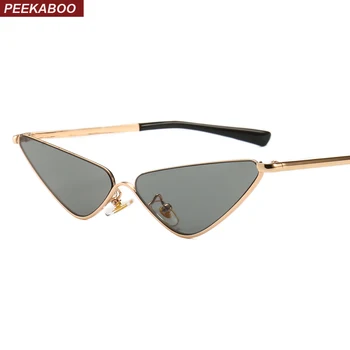 Peekaboo clear lens narrow sunglasses women cat eye luxury brand designer UV400 sexy sun glasses for women fashion 2019 metal 
Peekaboo clear lens narrow sunglasses women cat eye luxury brand designer UV400 sexy sun glasses for women fashion 2019 metal