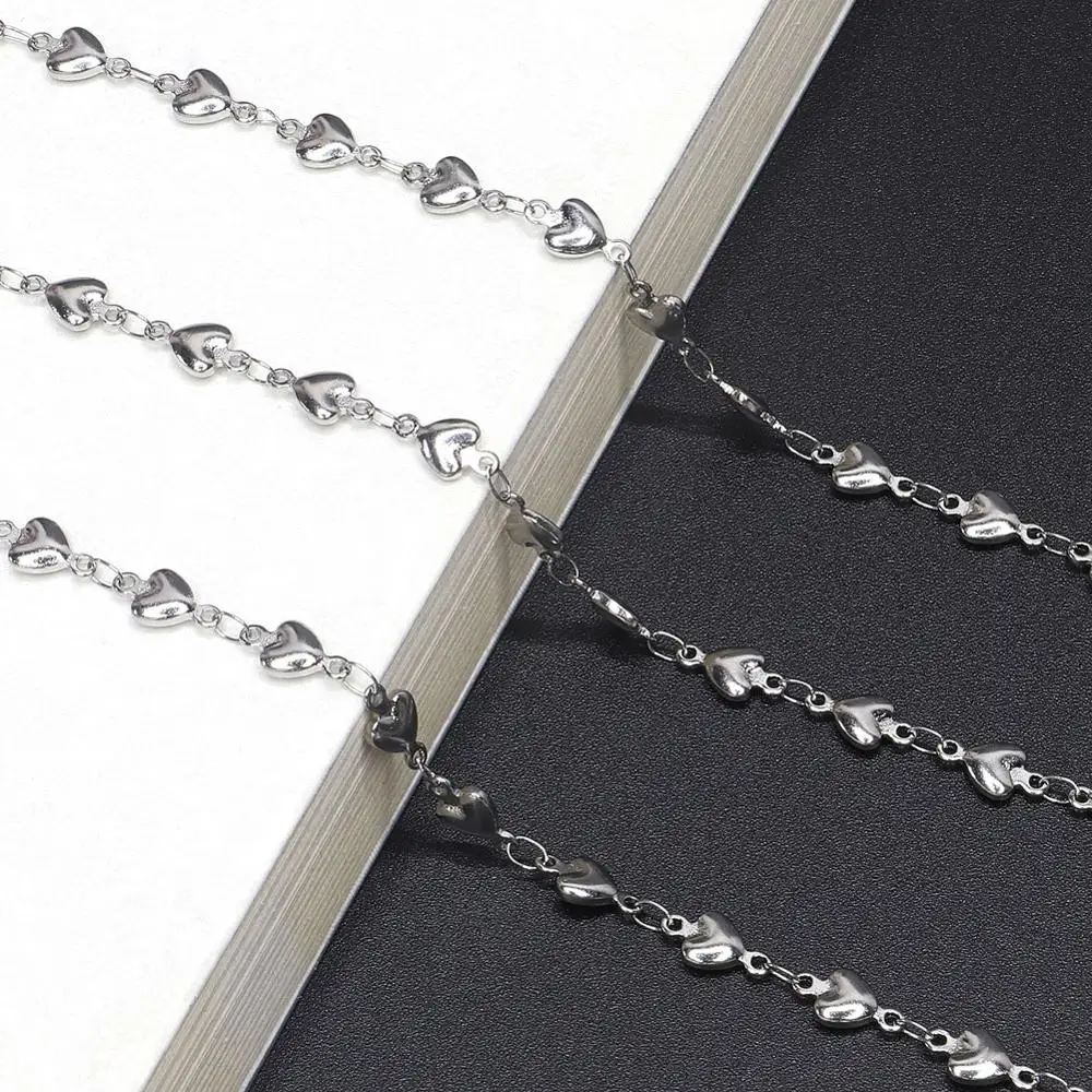 Stainless Steel Heart Beads Glasses Chain Sunglasses Neck Strap Eyeglass Rope Cord Women Eyewear Accessories
Stainless Steel Heart Beads Glasses Chain Sunglasses Neck Strap Eyeglass Rope Cord Women Eyewear Accessories
