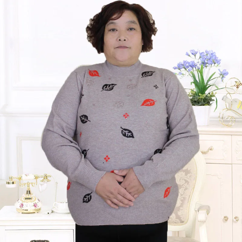 Plus size 8Xl 7XL New plus size women plus fat mother fitted autumn and winter cashmere sweater sweater PJ6028
Plus size 8Xl 7XL New plus size women plus fat mother fitted autumn and winter cashmere sweater sweater PJ6028