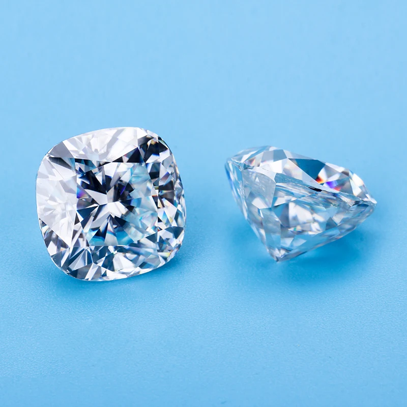 Crushed Ice White EF color 8*8mm cushion modified brilliant cut moissanites loose gems stones for jewelry making
Crushed Ice White EF color 8*8mm cushion modified brilliant cut moissanites loose gems stones for jewelry making