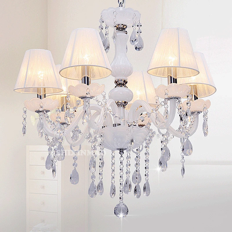 HSHIXINMAO Modern crystal chandeliers K9 crystal lustres de cristal chandelier for living room or bedroom lighting lustre 
HSHIXINMAO Modern crystal chandeliers K9 crystal lustres de cristal chandelier for living room or bedroom lighting lustre
