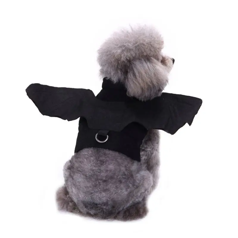 2019 Pet Black Polyester Halloween Bat Cosplay Costume For Small Medium Dogs Puppy Festival Clothes
2019 Pet Black Polyester Halloween Bat Cosplay Costume For Small Medium Dogs Puppy Festival Clothes