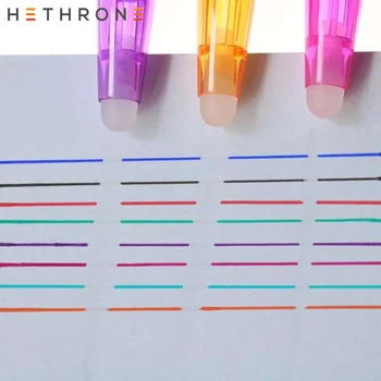 Hethrone Colorful magic Highlighter gel Pen Student Mark notes Supplies Erasable decoration Stationery for office writing caneta
Hethrone Colorful magic Highlighter gel Pen Student Mark notes Supplies Erasable decoration Stationery for office writing caneta