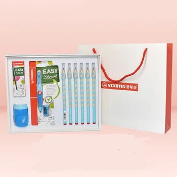 Gift Box Set Hole Pencil + 3.15 Automatic Pencil Child Primary School Correction Grip Cartoon Gift Box for Child
Gift Box Set Hole Pencil + 3.15 Automatic Pencil Child Primary School Correction Grip Cartoon Gift Box for Child