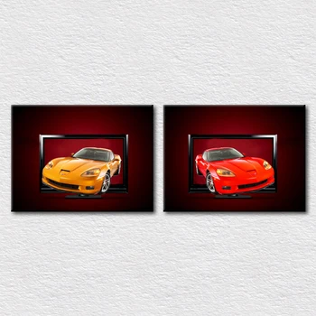 2pcs Modern decor picture Beautiful designs yellow car and red car pictures printed on canvas art decor picture set gift
2pcs Modern decor picture Beautiful designs yellow car and red car pictures printed on canvas art decor picture set gift