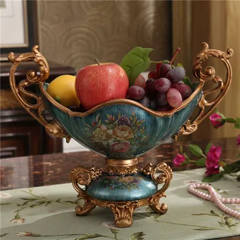 Luxury European resin fruit plate American retro living room coffee table decoration decor Home Furnishing wedding gift
Luxury European resin fruit plate American retro living room coffee table decoration decor Home Furnishing wedding gift