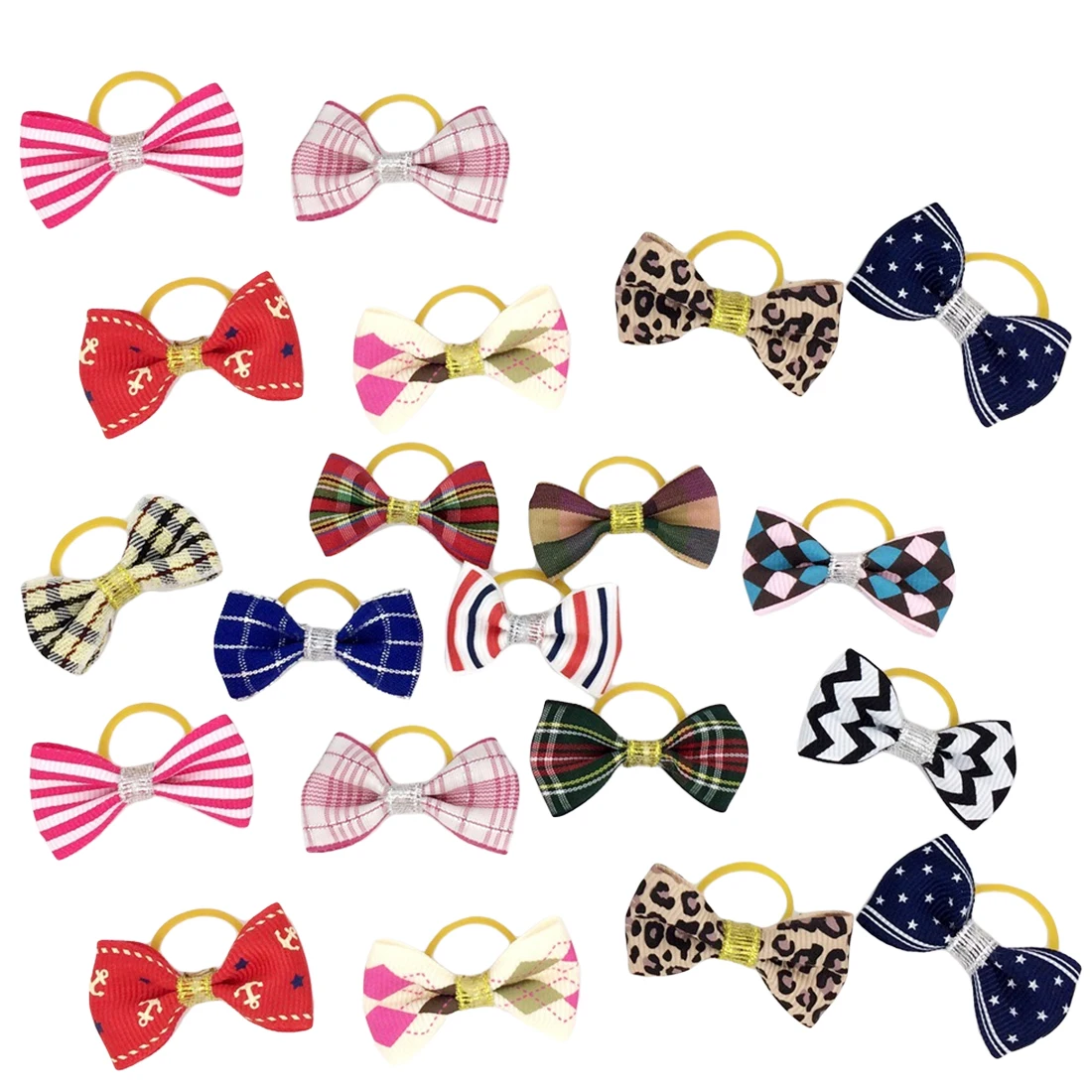 1/20/50/100PCS Pet Cat Dog Hair Bows with Rubber Bands Grooming Accessories Cute Pet Headwear for Small Dogs Hair Accessory
1/20/50/100PCS Pet Cat Dog Hair Bows with Rubber Bands Grooming Accessories Cute Pet Headwear for Small Dogs Hair Accessory