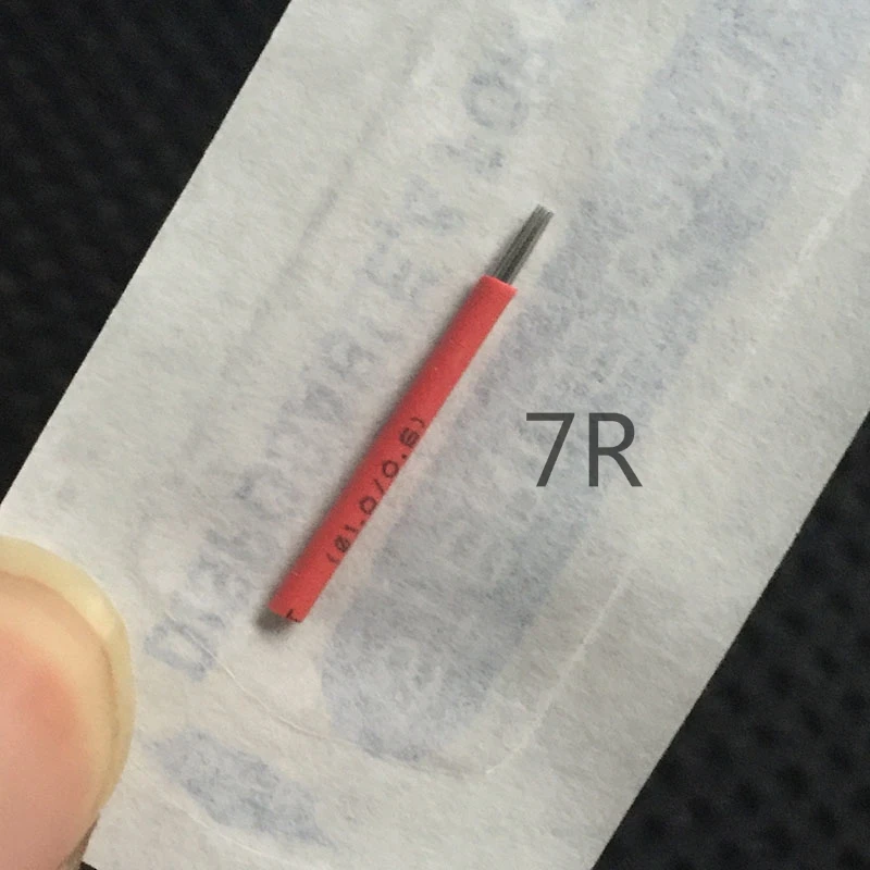 50 pcs 7R needles for manual pen Semi permanent makeup manual fog pen needle microblading eyebrow pen needles
50 pcs 7R needles for manual pen Semi permanent makeup manual fog pen needle microblading eyebrow pen needles