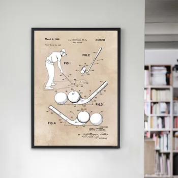 Patent Art Wozniak Golf Putter Part Art Oil Painting Poster Prints Home Wall Decor Painting
Patent Art Wozniak Golf Putter Part Art Oil Painting Poster Prints Home Wall Decor Painting