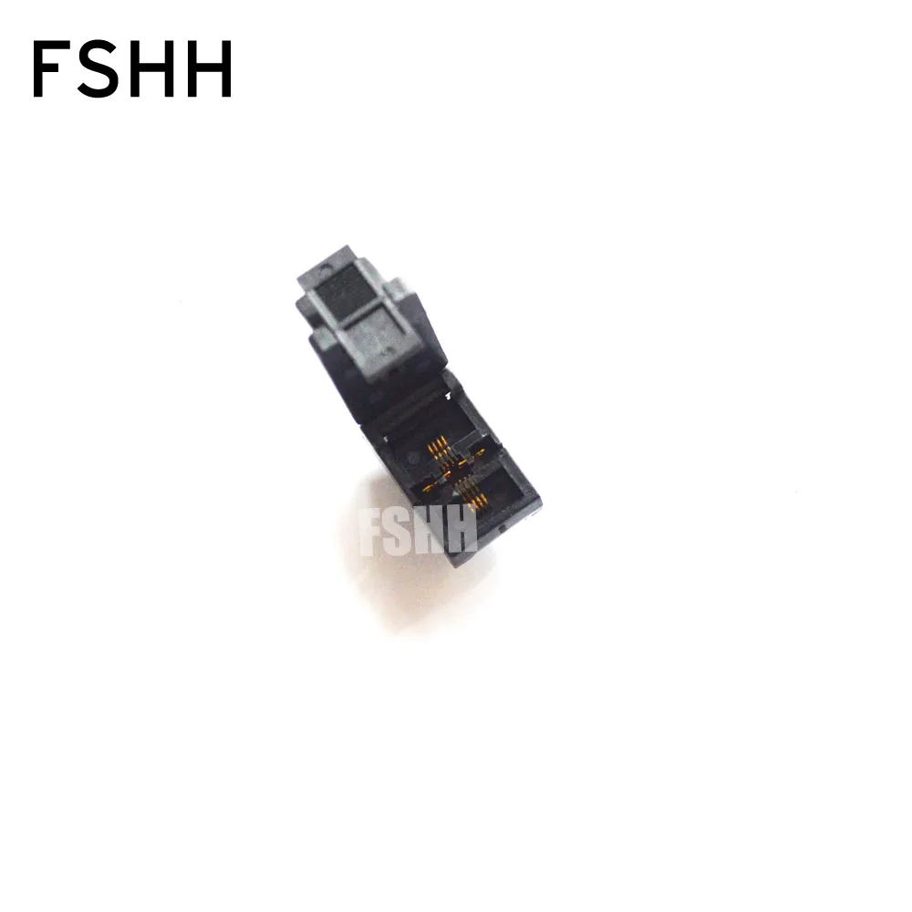 Фото FSHH шаг = Размер 0 65 мм 3 x тестовый разъем QFN8 WSON8 MLF8 DFN8 IC (тестовое сиденье