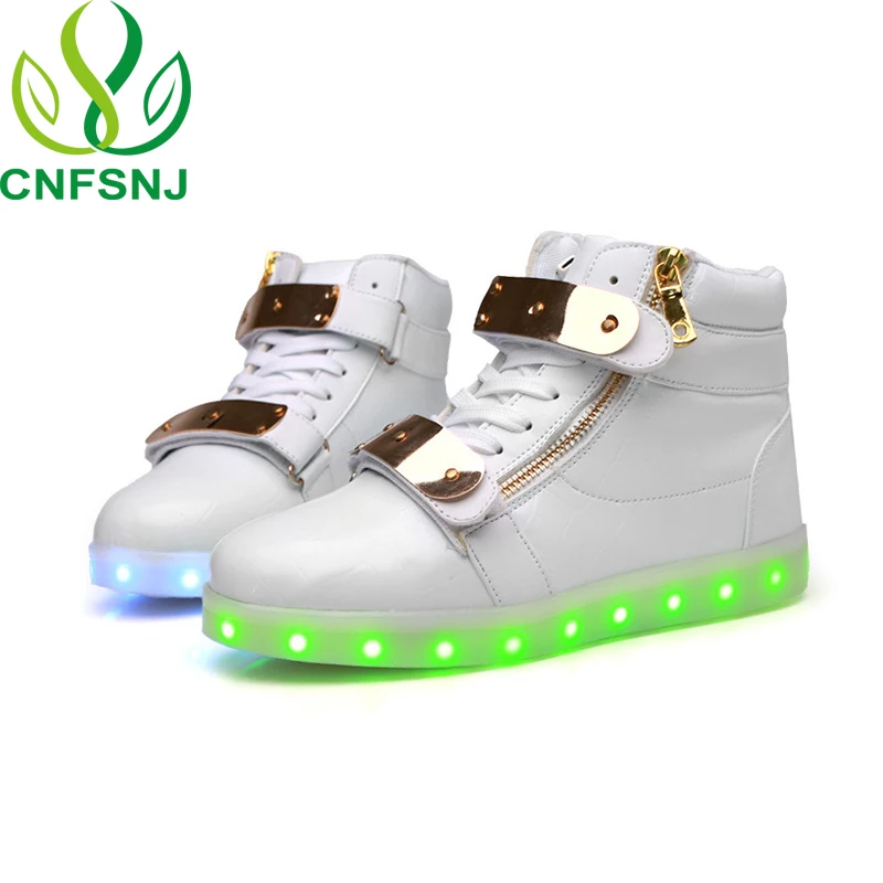 CNFSNJ 2018 Fashion Children's High Top USB Charging LED Light Casual Shoes, Boys and Girls Luminous Basket Sneakers size 28-37
CNFSNJ 2018 Fashion Children's High Top USB Charging LED Light Casual Shoes, Boys and Girls Luminous Basket Sneakers size 28-37