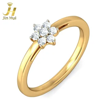 Jinhui Women The Flowery Dreams Ring Solid 18K Yellow 750 Gold 0.152CT Natural Diamond Jewelry Free Engraving
Jinhui Women The Flowery Dreams Ring Solid 18K Yellow 750 Gold 0.152CT Natural Diamond Jewelry Free Engraving
