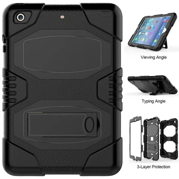 Dual Layers PC+TPU Tablet PC Cases for iPad mini 1/2/3 Front Panel with Protection Film Tablet Cases with Detachable Kickstand
Dual Layers PC+TPU Tablet PC Cases for iPad mini 1/2/3 Front Panel with Protection Film Tablet Cases with Detachable Kickstand