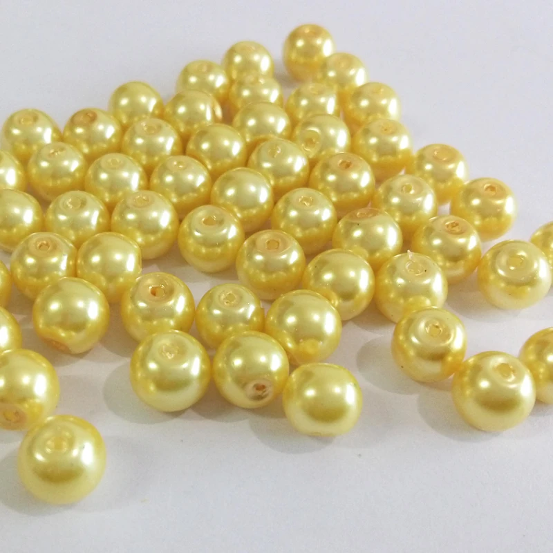 20pcs/lot New Fashion Yellow Round Glass Imitation Pearl Beads 4/6/8/10mm Size Pick
20pcs/lot New Fashion Yellow Round Glass Imitation Pearl Beads 4/6/8/10mm Size Pick