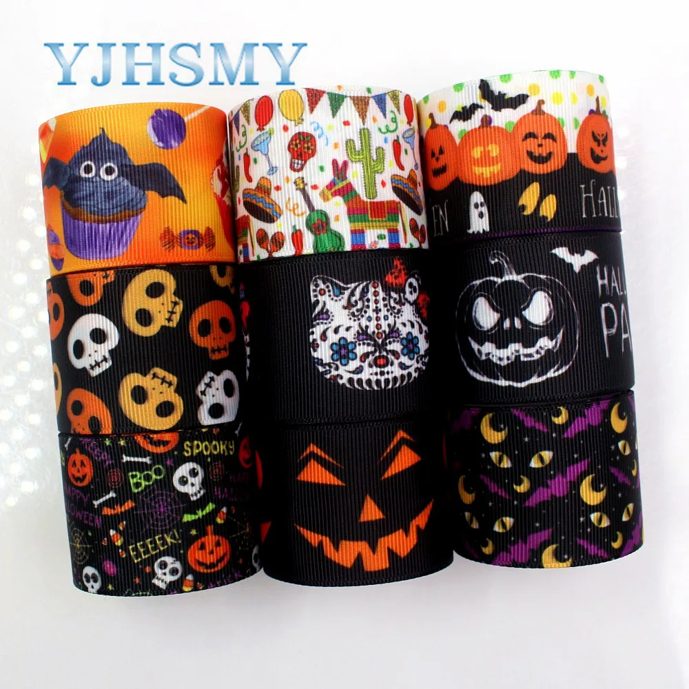YJHSMY,G-18728-694,38 mm 10 yards Halloween Printed grosgrain ribbons,DIY handmade Hair accessories wedding gift wrap Material
YJHSMY,G-18728-694,38 mm 10 yards Halloween Printed grosgrain ribbons,DIY handmade Hair accessories wedding gift wrap Material